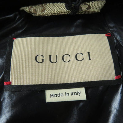 Gucci 761698 GG Canvas Bomber Jacket Current 2WAY Down Jacket Beige 36 With