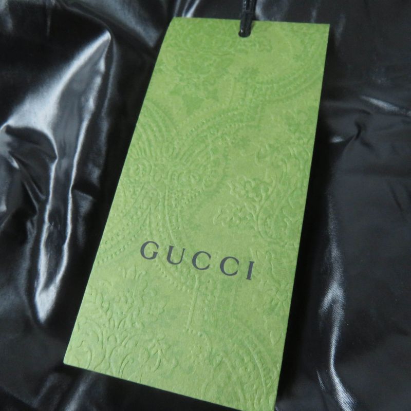 Gucci 761698 GG Canvas Bomber Jacket Current 2WAY Down Jacket Beige 36 With