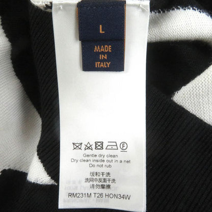 Louis Vuitton 23SS 1aau2y 100% Wool LV Abstract Houndstooth LV Logo Hardware