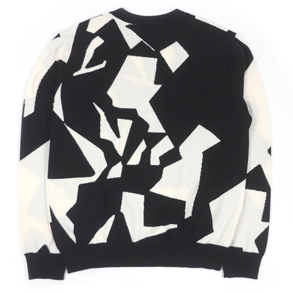 Louis Vuitton 23SS 1aau2y 100% Wool LV Abstract Houndstooth LV Logo Hardware