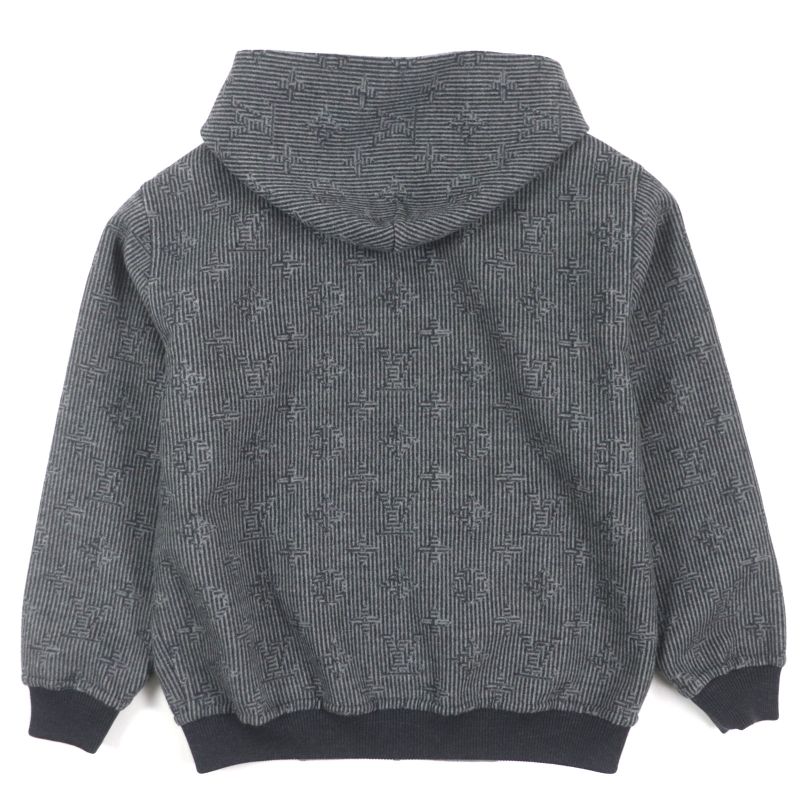  Louis Vuitton 2023 Hob52e Monogram Stripe Logo Embroidery Zip-up Reversible