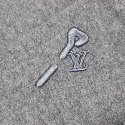  Louis Vuitton 2023 Hob52e Monogram Stripe Logo Embroidery Zip-up Reversible