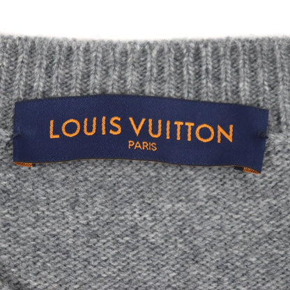  Louis Vuitton 22SS Hmn77w Amen Break 100% Wool Taiga Intarsia Crew Neck