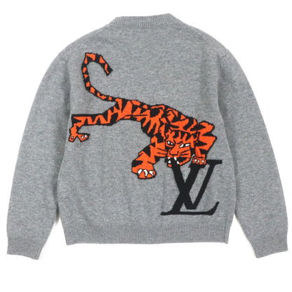  Louis Vuitton 22SS Hmn77w Amen Break 100% Wool Taiga Intarsia Crew Neck