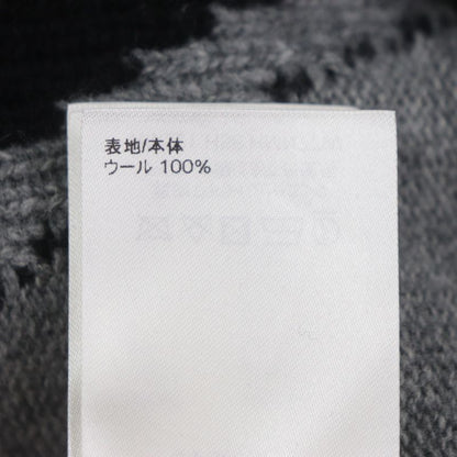  Louis Vuitton 22SS Hmn77w Amen Break 100% Wool Taiga Intarsia Crew Neck