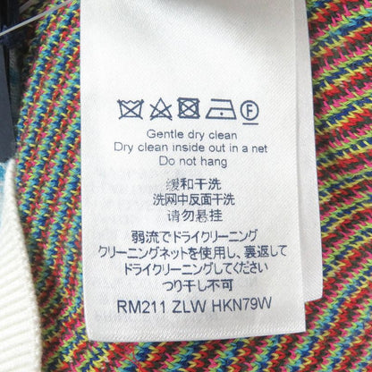 Louis Vuitton 2021 1a8p4n Distorted Monogram Damier Half-zip Knit Sweater Blue