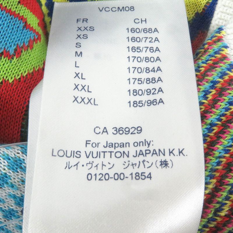 Louis Vuitton 2021 1a8p4n Distorted Monogram Damier Half-zip Knit Sweater Blue