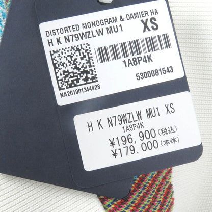 Louis Vuitton 2021 1a8p4n Distorted Monogram Damier Half-zip Knit Sweater Blue