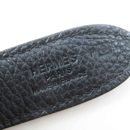 Hermes Trim 31 Gold Hardware Togo Shoulder Bag Black G Engraved French Ladies