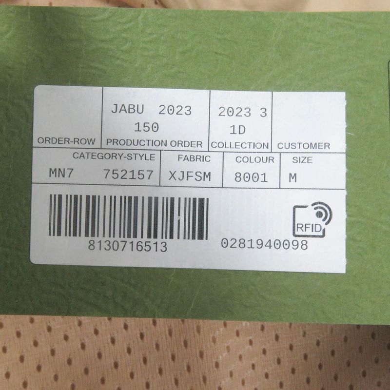 Gucci 2023 752157 GG Jersey Zip Hoodie Custom Jacket Beige M Made In Italy