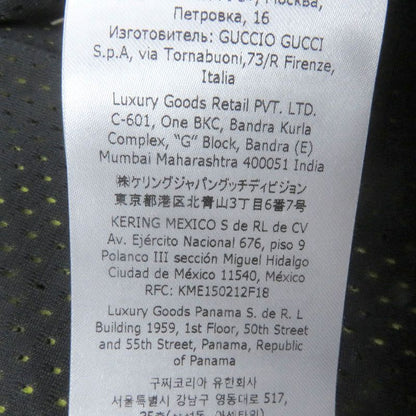 Gucci 2023 752157 GG Jersey Zip Hoodie Custom Jacket Beige M Made In Italy