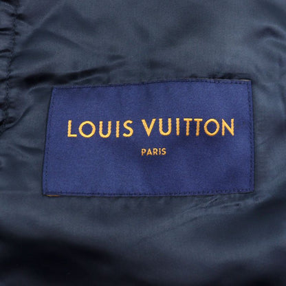 Louis Vuitton 2020 Hib11w Tapestry Logo Embroidery Bomber Jacket Varsity