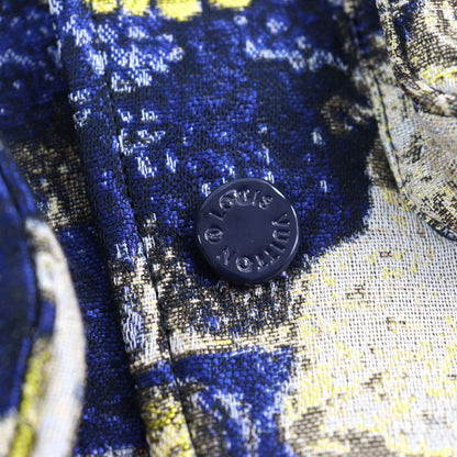 Louis Vuitton 2020 Hib11w Tapestry Logo Embroidery Bomber Jacket Varsity