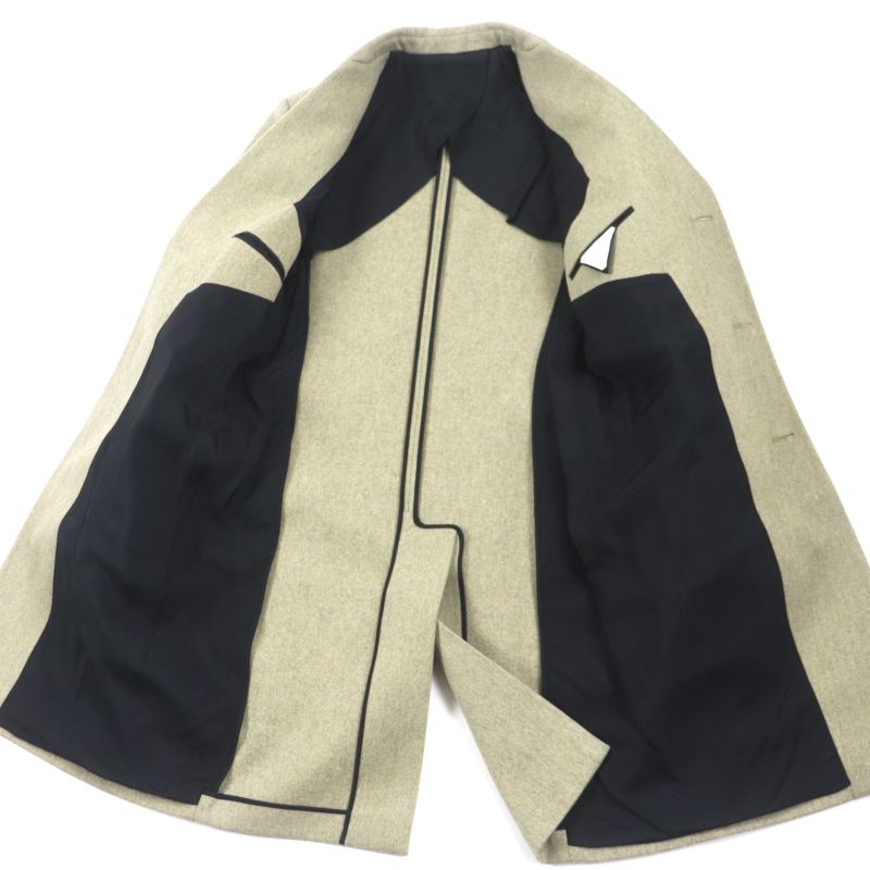  Bottega Veneta 20AW 647389 80% Wool Single Chester Coat