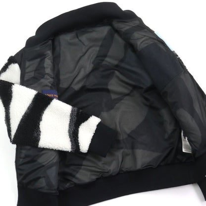 Louis Vuitton 24SS Hqy18w LV Ice Pattern Logo Zip Padded Technical Fleece