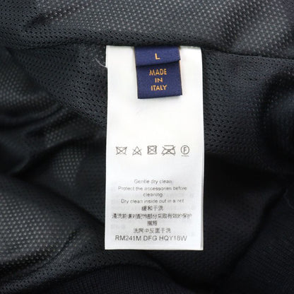 Louis Vuitton 24SS Hqy18w LV Ice Pattern Logo Zip Padded Technical Fleece
