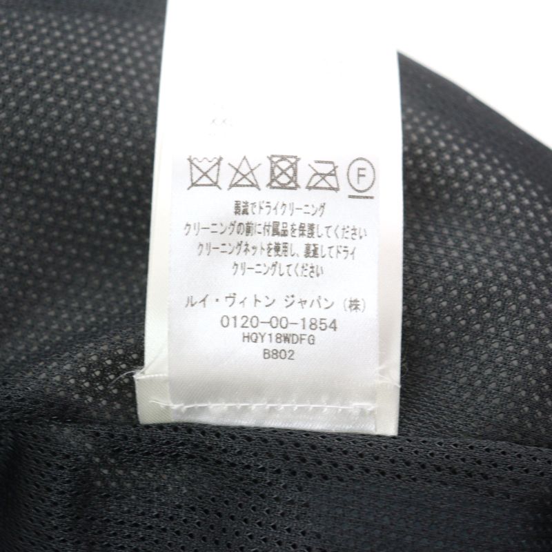 Louis Vuitton 24SS Hqy18w LV Ice Pattern Logo Zip Padded Technical Fleece