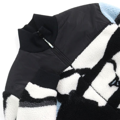Louis Vuitton 24SS Hqy18w LV Ice Pattern Logo Zip Padded Technical Fleece