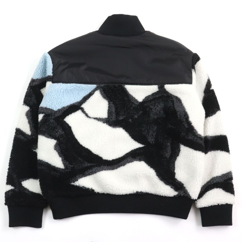 Louis Vuitton 24SS Hqy18w LV Ice Pattern Logo Zip Padded Technical Fleece