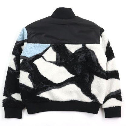 Louis Vuitton 24SS Hqy18w LV Ice Pattern Logo Zip Padded Technical Fleece