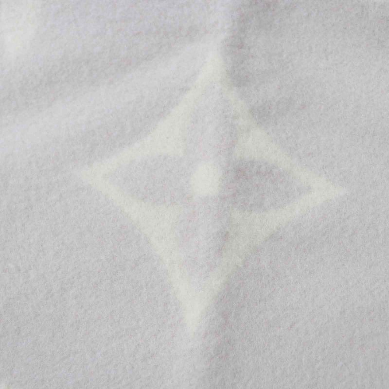 Louis Vuitton 2023 M78909 Scarf Reykjavik 100% Cashmere Greige With Box Made