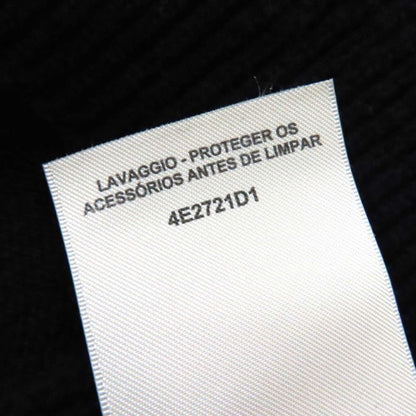 Hermes 24SS 4e2721d1 100% Cashmere Serie Design Button Short Knit Vest Black 36