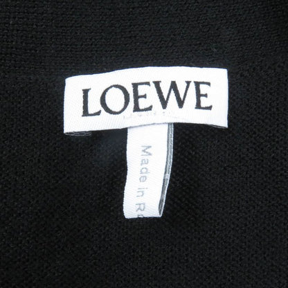 LOEWE Q825y16k05 100% Wool Anagram Logo Embroidery Light Hand Knit Cardigan
