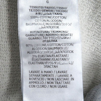 Gucci 700120 Pablo Delcielo Printed Design Pullover Hoodie Gray L Made In Italy