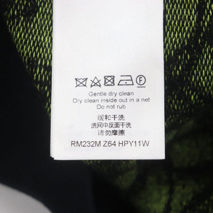  Louis Vuitton 23AW Wavy Monogram 100% Cotton Crewneck Jacquard Knit Sweater