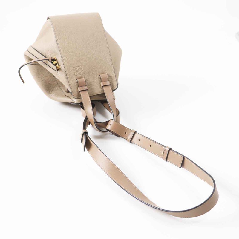 LOEWE A538s35x51 Hammock Small Soft Grain Calf 2WAY Hand/shoulder Bag Sand