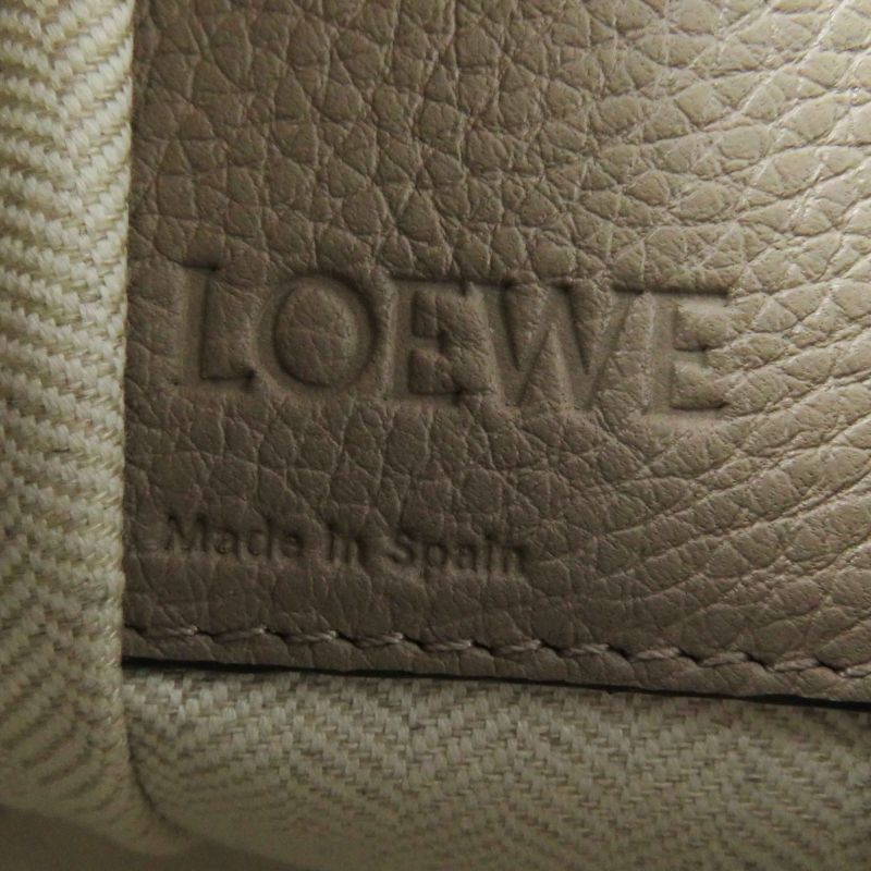 LOEWE A538s35x51 Hammock Small Soft Grain Calf 2WAY Hand/shoulder Bag Sand