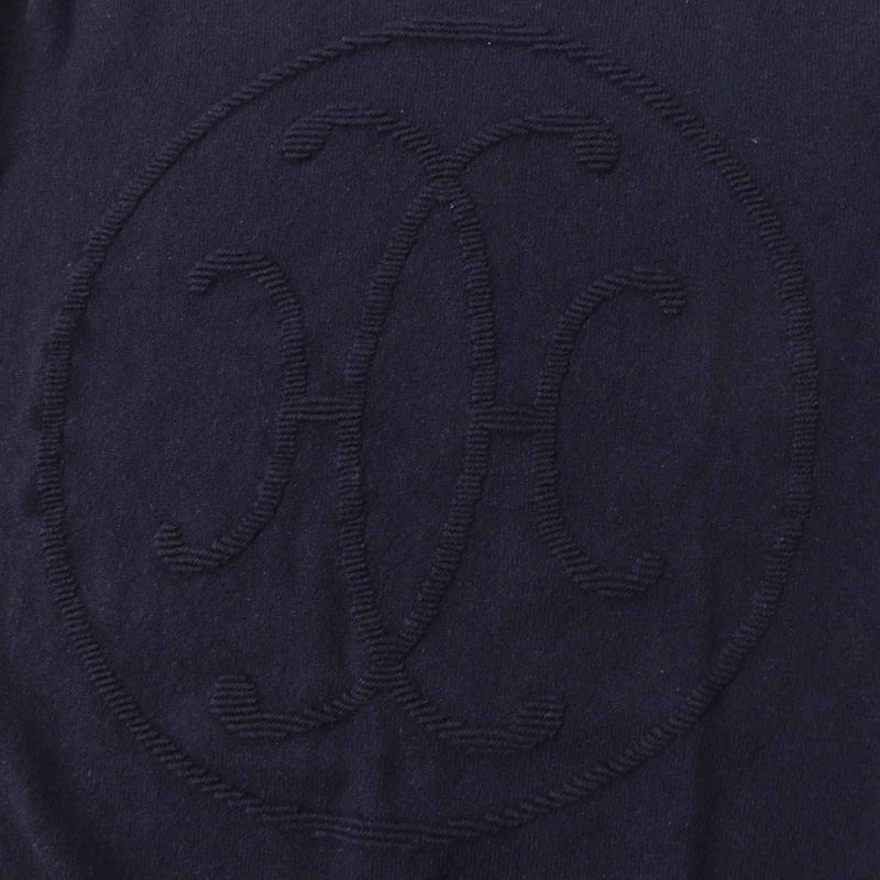 Hermes 24SS 4e2604d1 100% Cashmere H Lift Long Sleeve Knit Pullover Dark Navy
