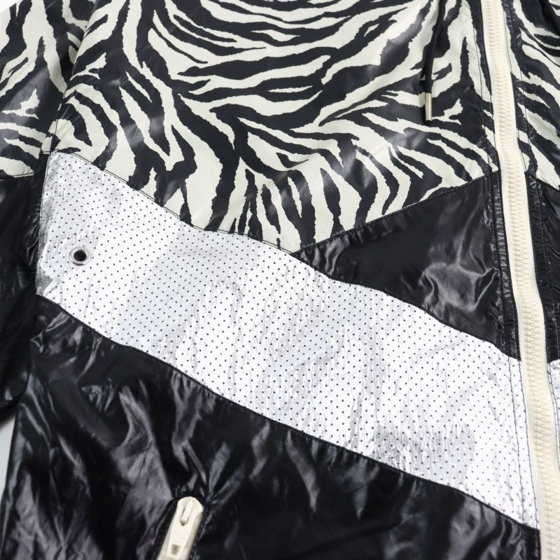 Celine 22SS 2w537260q Zebra Look Loose Cut Coated Nylon Jacket Blouson Multicolo