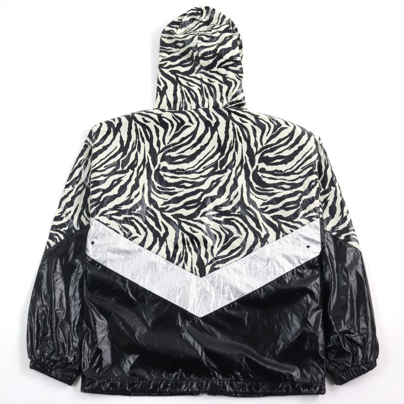 Celine 22SS 2w537260q Zebra Look Loose Cut Coated Nylon Jacket Blouson Multicolo