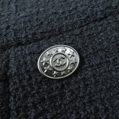 CHANEL P45580/p45436 Cotton Lined Silk Tweed Setup With Coco Mark Buttons
