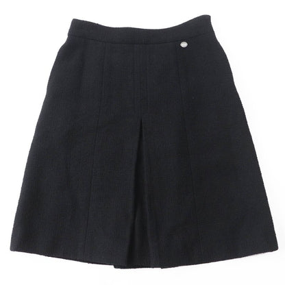 CHANEL P45580/p45436 Cotton Lined Silk Tweed Setup With Coco Mark Buttons