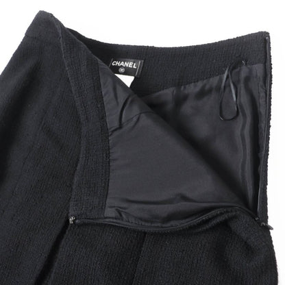 CHANEL P45580/p45436 Cotton Lined Silk Tweed Setup With Coco Mark Buttons