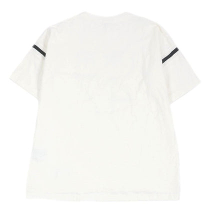 DIOR Homme 24SS 413j640a0849 Damaged Slub Cotton Jersey Short Sleeve T-shirt