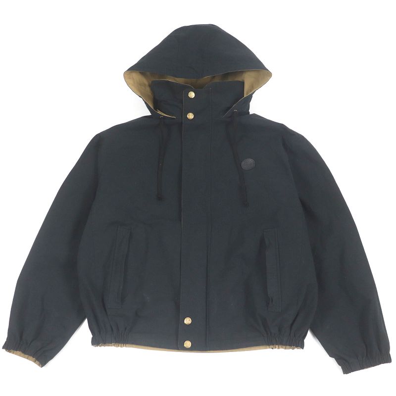 Gucci 20AW 609509 Orgasmique Reversible Hooded Military Jacket