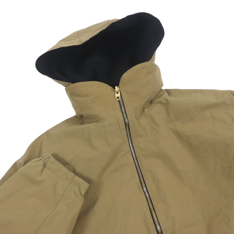 Gucci 20AW 609509 Orgasmique Reversible Hooded Military Jacket