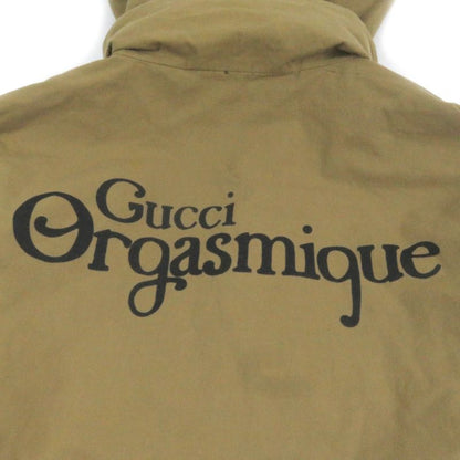 Gucci 20AW 609509 Orgasmique Reversible Hooded Military Jacket