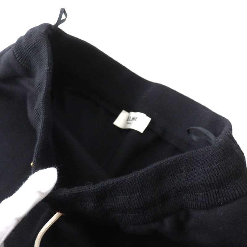 Celine 2j5106700 100% Cashmere Westertogo Knit Skirt With Ties Knee-length