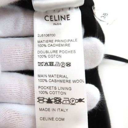 Celine 2j5106700 100% Cashmere Westertogo Knit Skirt With Ties Knee-length