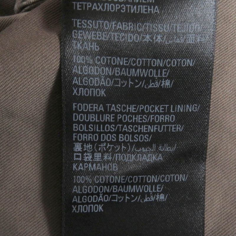 Balenciaga 2022 704390 Cotton BB Logo Monogram Allover Military Cargo Shirt