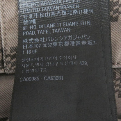 Balenciaga 2022 704390 Cotton BB Logo Monogram Allover Military Cargo Shirt