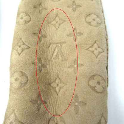 Louis Vuitton M76453 Muff Sher Ring Lamb Monogram Mouton Mitten Gloves