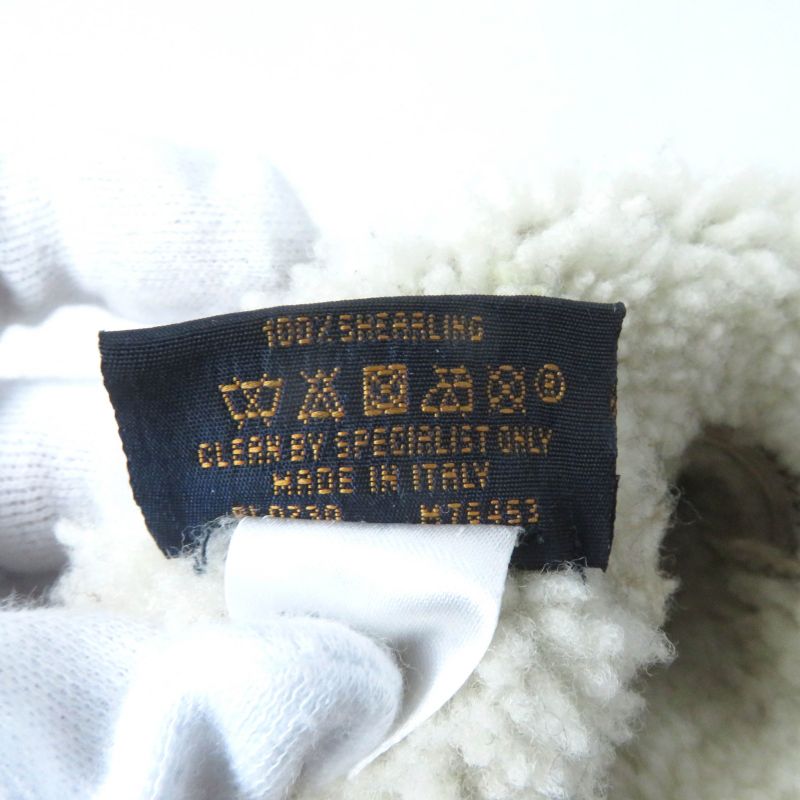 Louis Vuitton M76453 Muff Sher Ring Lamb Monogram Mouton Mitten Gloves