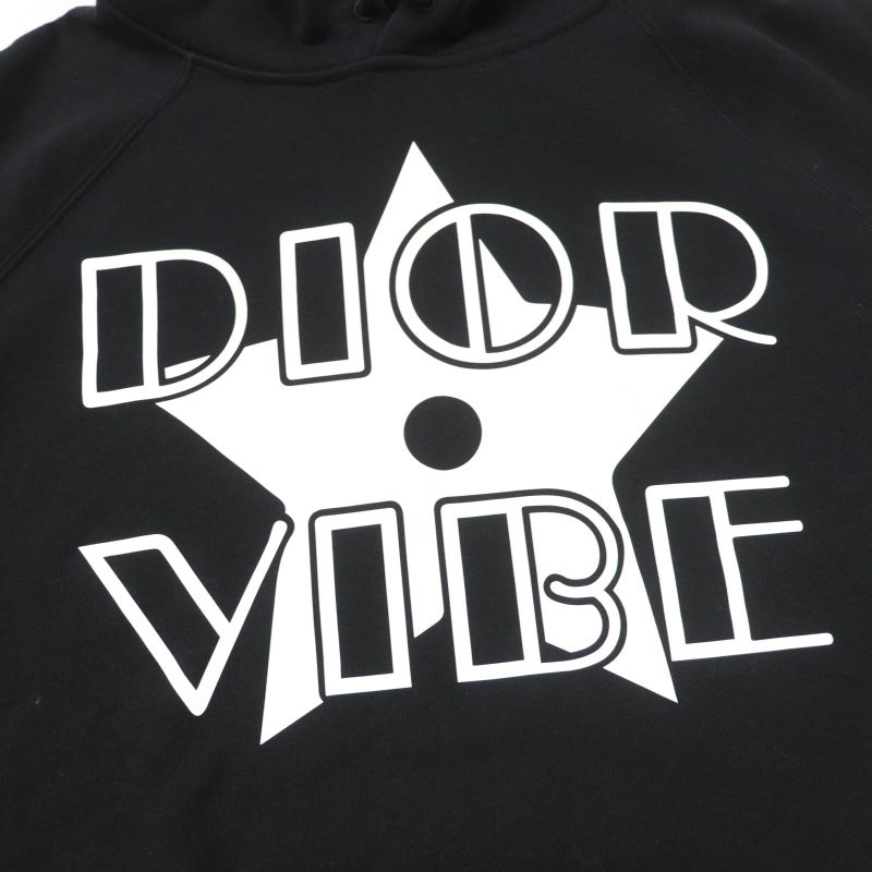 Christian DIOR 243s06a4063 DIOR VIBE 100% Cotton Pullover Hooded Short Sleeve