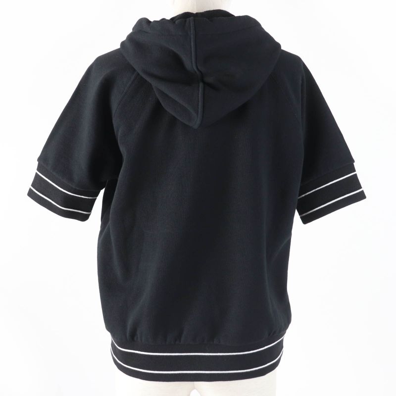 Christian DIOR 243s06a4063 DIOR VIBE 100% Cotton Pullover Hooded Short Sleeve