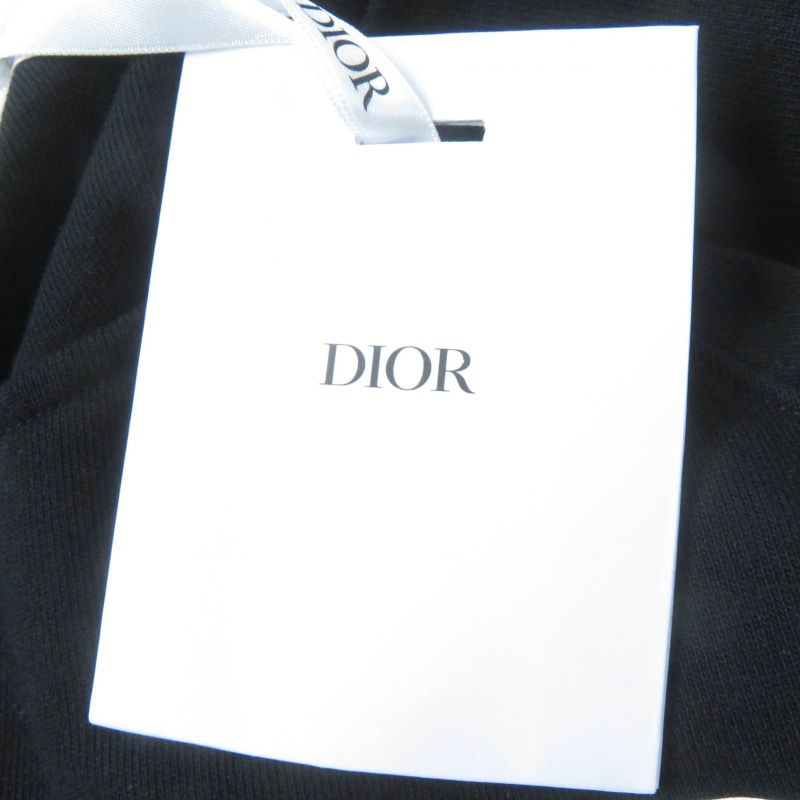 Christian DIOR 243s06a4063 DIOR VIBE 100% Cotton Pullover Hooded Short Sleeve